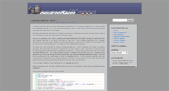 Desktop Screenshot of macaronikazoo.com